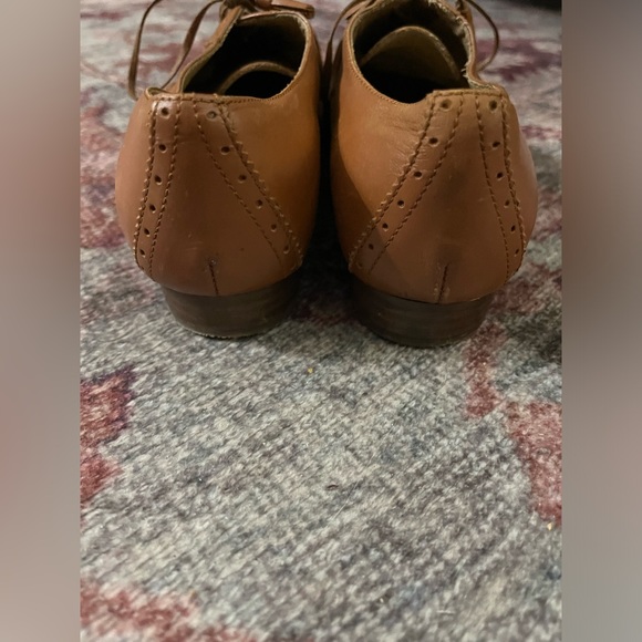 J. Crew Leather Wing-Tip Oxfords | Cognac | 6 - Picture 5 of 10